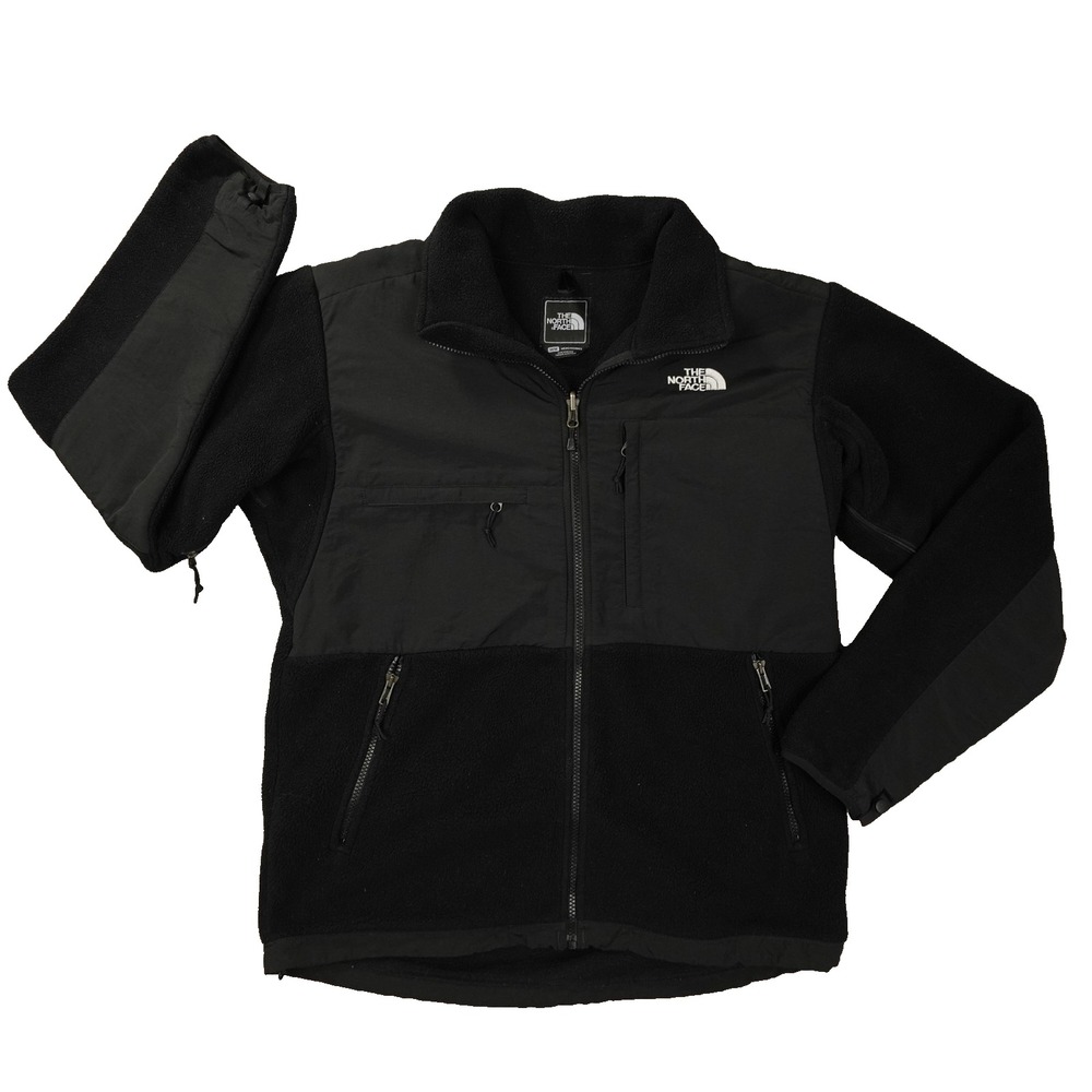 The North Face Denali Fleece Jacket Mens Medium Black Polartec Full Zip Gorpcore